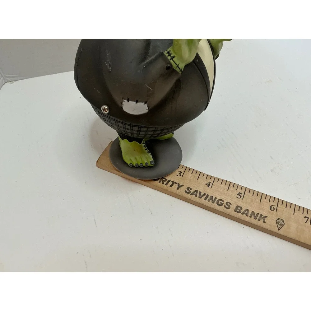 Department 56 Frankenstein Figurine Round Hinged Halloween Decor Monster 7in